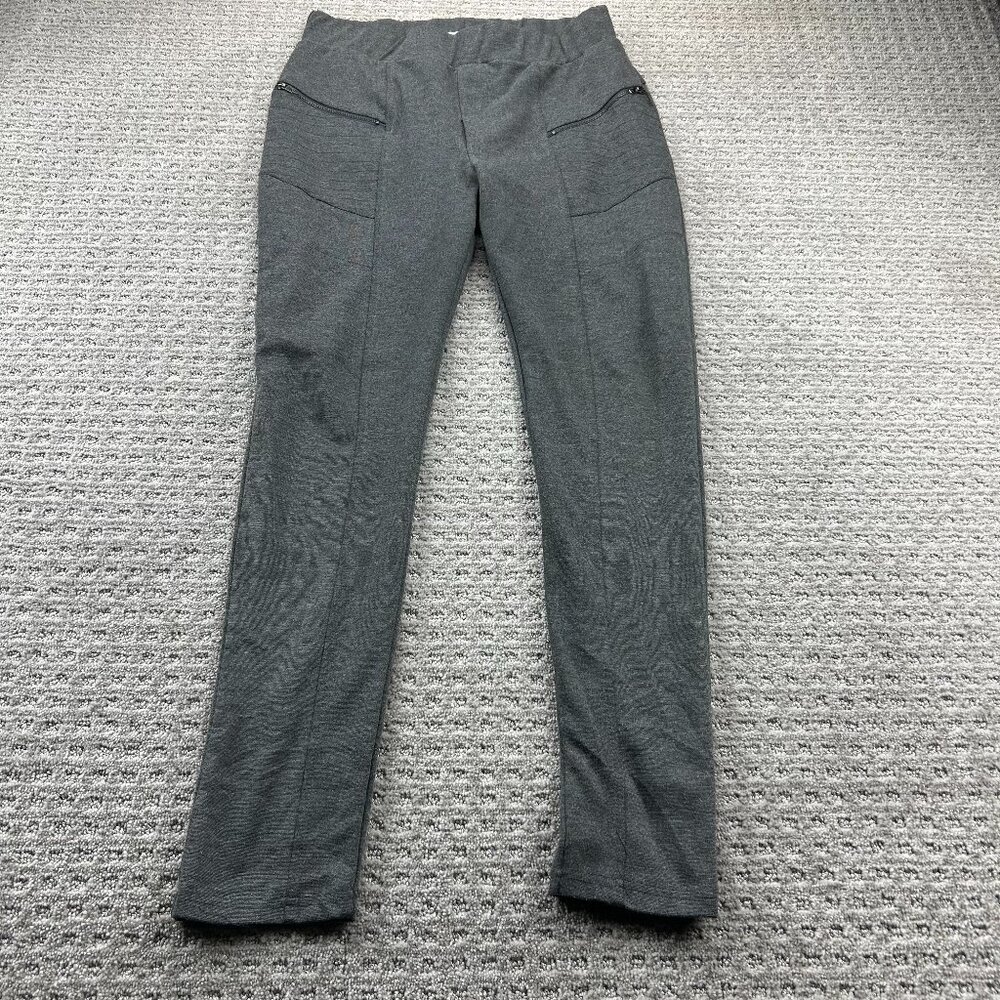 ARDENE Stretchy Skinny Pants Women Size Extra Large XL Gray Viscose Polyester